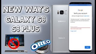 FINAL STEP REMOVE VERIFY GOOGLE ACCOUNT ON SAMSUNG GALAXY S8 Y S8+ BYPASS FRP LAST UPDATE