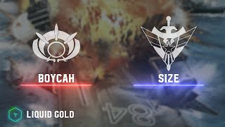 BoYcaH(Stealth) vs SiZe(Laser) - Liquid Gold - Zero Hour