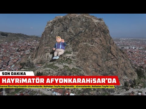 Dev Robot Hayrimatör Şimdi de Afyonkarahisar’da Görüldü