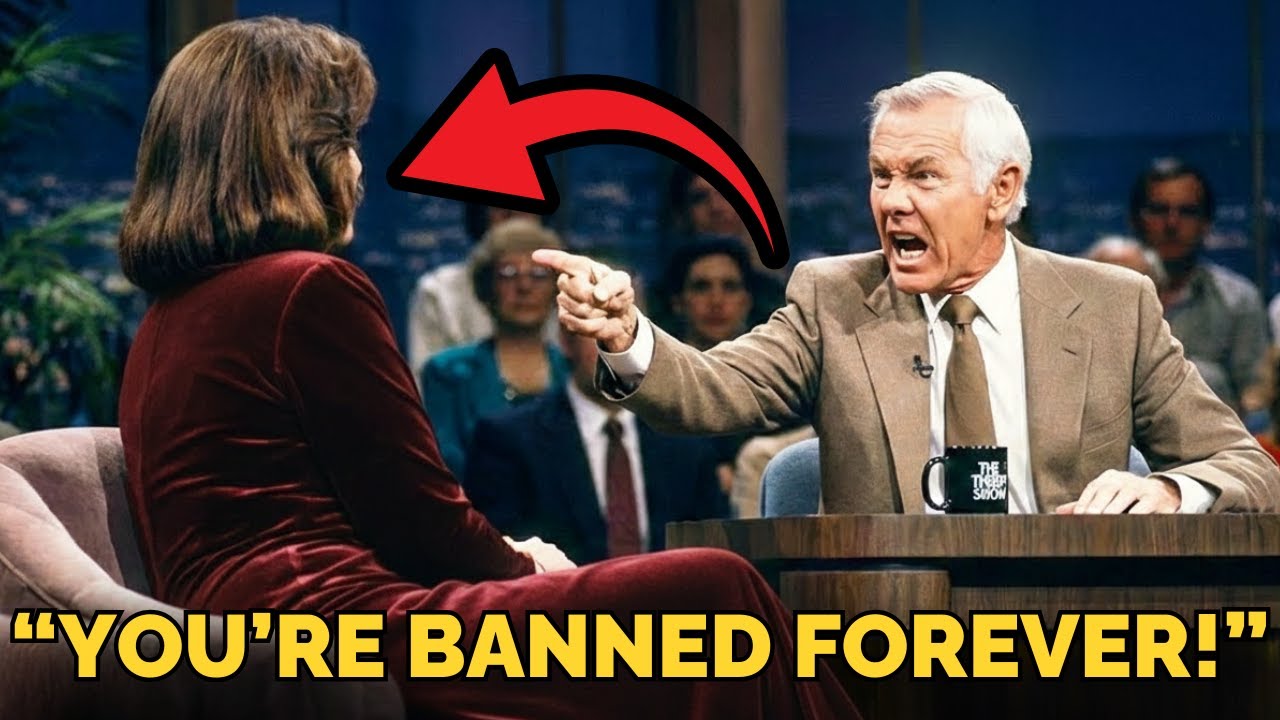 Johnny Carson Hated THESE 8 Guests So Much He BANNED Them Forever
