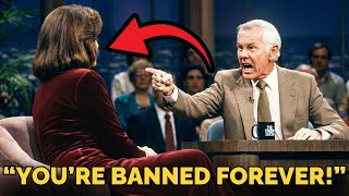 Johnny Carson Hated THESE 8 Guests So Much He BANNED Them Forever
