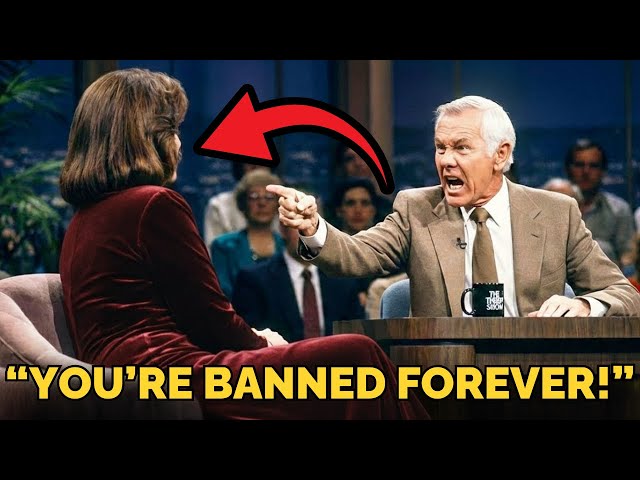 Johnny Carson Hated THESE 8 Guests So Much He BANNED Them Forever