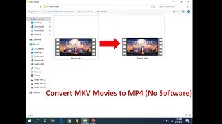 Download lagu How to Convert MKV to MP4 Without Using Any Softwa... mp3