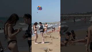 ☀️Greece Kalamaki Beach Fun Walking Tour -Dream Holiday? #greece #greecebeach #beach