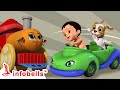 चित्ती का सुपर व्हीकल गेम - Playing with Vehicle Toys | Hindi Rhymes and Kids 