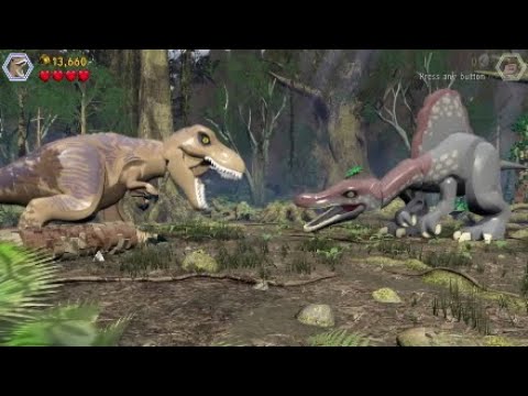 LEGO JURASSIC WORLD PT 11 WALKTHROUGH WITH COMMENTARY