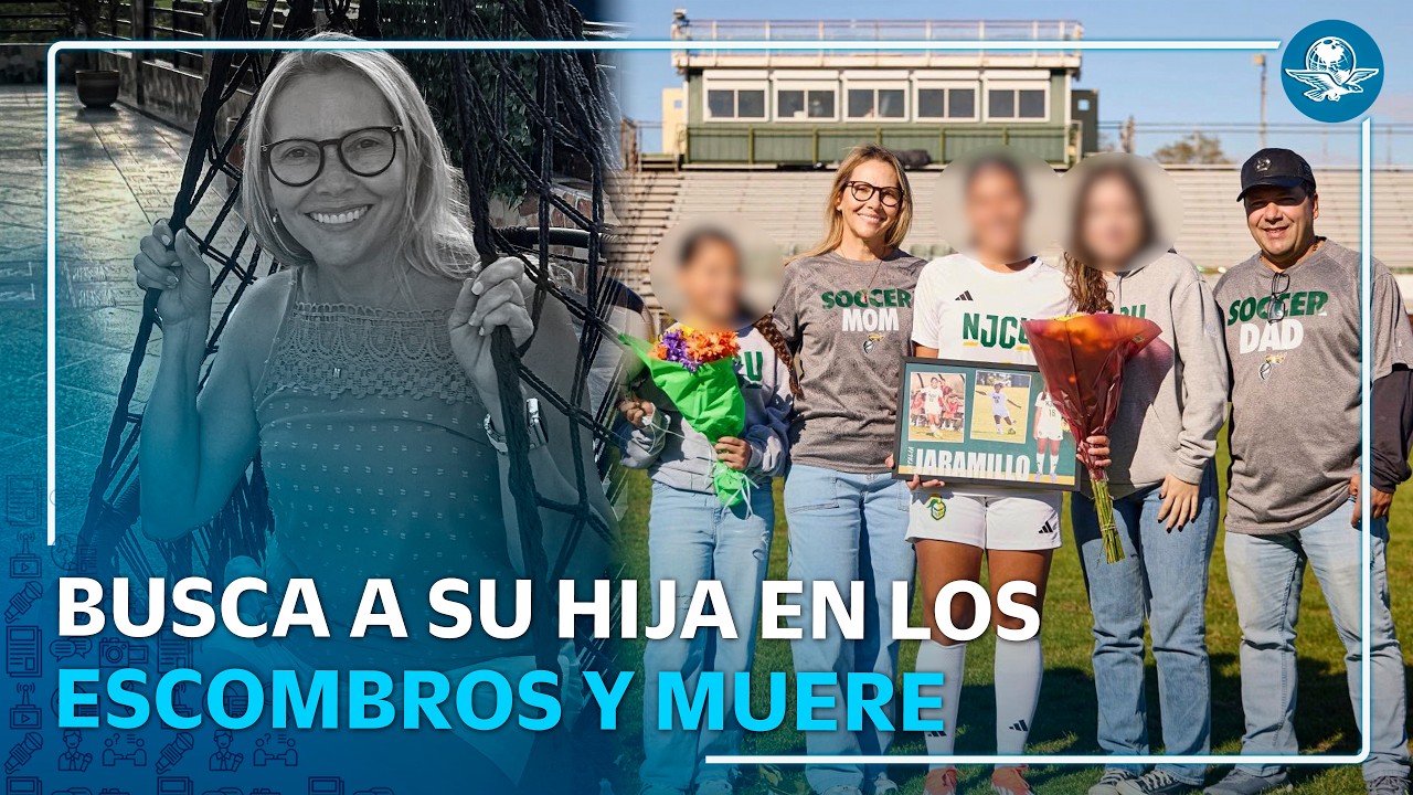 Madre muere tras regresar a buscar a su hija a un edificio que colapsaba