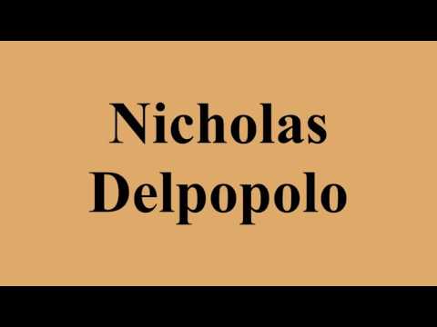 Nicholas Delpopolo