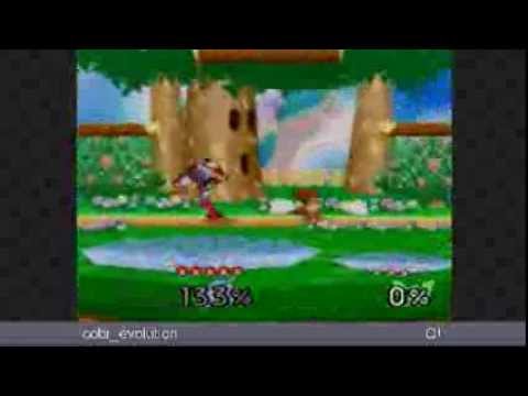 Smashacre: Frostbite - cobr_evolution (Samus) vs Q! (Falcon) L2