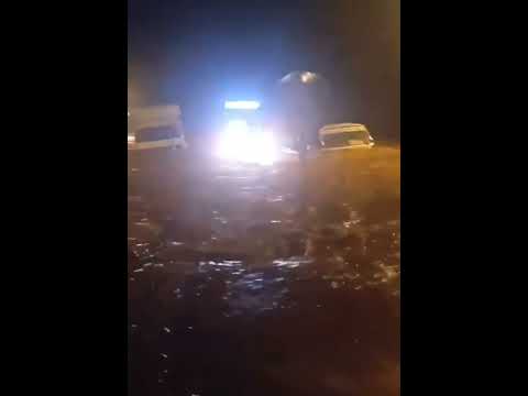 Severe flooding due to heavy rainfall in Limpio, in the Central Department of Paraguay 🇵🇾 ..