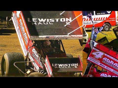 360 Sprintcars A-Main Final $10,000  All Star Challenge Simpson Speedway 18-1-2020