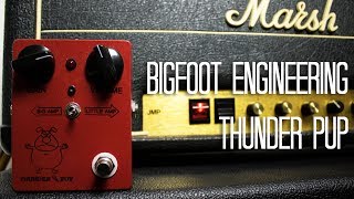 Video thumbnail for Bigfoot Engineering - Thunder Pup Pedal Demo by HarryAndAGuitar