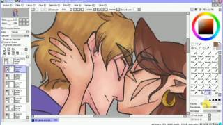 SpeedPainting Paintool SAI - "You are my Sword and Shield" [Own Character]