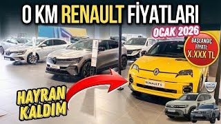 RENAULT DACİA BAYİ TURU - 2026 | 0 Km Renault ve Dacia Güncel İndiriml