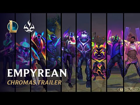 Empyrean Chromas Trailer | Prestige K'sante, Pyke, Jax, Jhin, Zac, Zed, Vex, Lux - League of Legends
