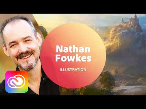 Live Illustration with Nathan Fowkes - 3 of 3 | Adobe Creative Cloud
