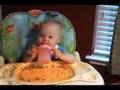 Gracie Eating