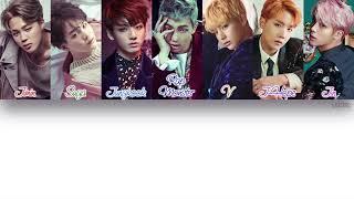 BTS (BANGTAN BOYS) AM I WRONG COLOR CODED LYRICS