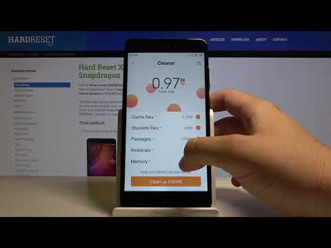 XIAOMI Redmi Note 4 - How to Clean Phone Storage & Delete All Junk Files