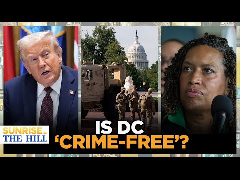 Trump PRAISES DC Mayor Bowser, Claims District is 'CRIME-FREE' As Congress Returns | SUNRISE