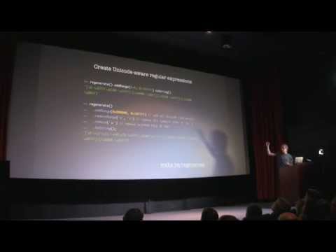 Frontend.fi: Mathias Bynens - JavaScript and Unicode