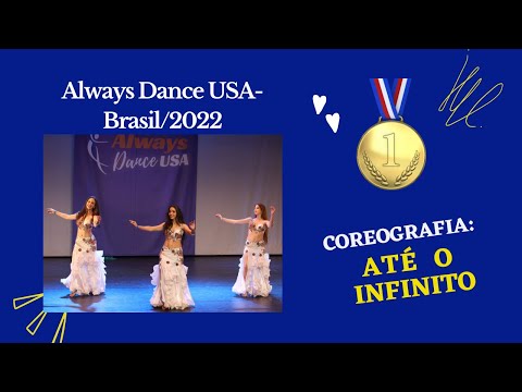 ALWAYS DANCE USA_BRASIL/ 2022 I 1º LUGAR- DANÇA DO VENTRE TRIO AVANÇADO I Espaço Daniela Guimarães