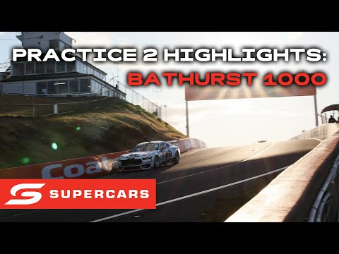 SUPERCARS 2023 バサースト1000 プラクティス2ハイライト動画