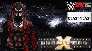 WWE 2K16: Finn Balor wins the NXT Championship - Beast in the East 2015!