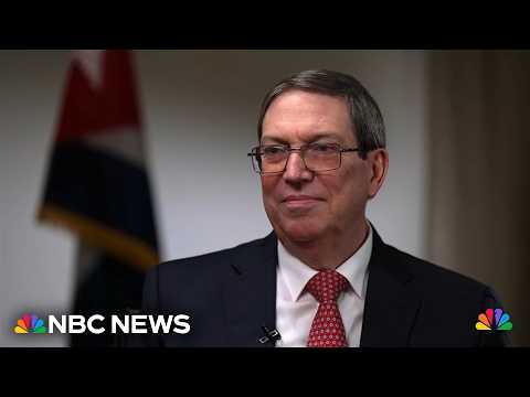 Full Exclusive Interview with Cuba's Foreign Minister (Spanish version)