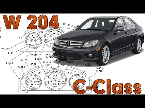 C-Class (W204) | Fault locations | Electrical system, equipment and instruments