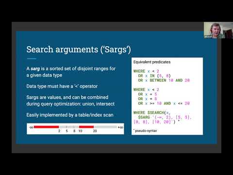 Efficient spatial queries on vanilla databases