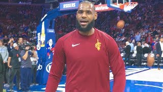LEBRON JAMES TALKED TO ME!! NOT CLICKBAIT