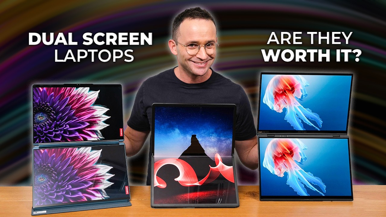 Best Dual Screen Laptop: Zenbook Duo, Yoga Book 9i, X1 Fold