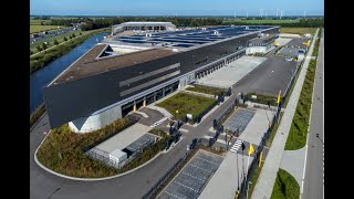 Impressie bouw DHL CentralHub Zwolle