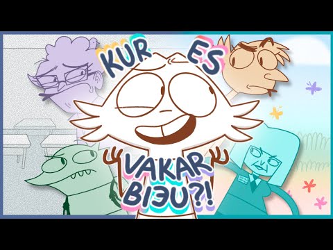 "KUR ES VAKAR BIJU?" jeb meliem īsas kājas