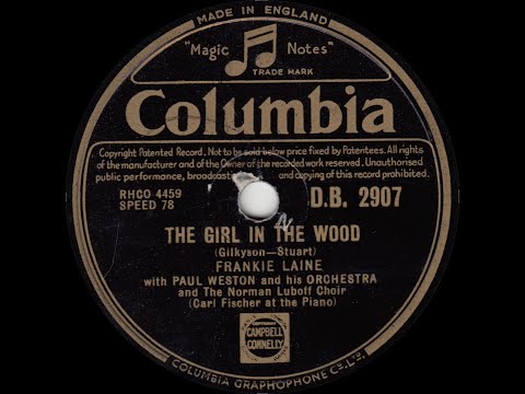Frankie Laine - The Girl In The Wood