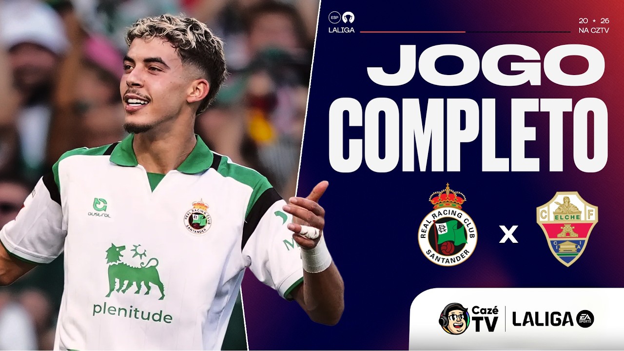 JOGO COMPLETO: RACING CLUB X ELCHE | LALIGA 26/27 | 3ª RODADA