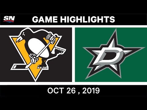 NHLハイライト｜ペンギンズ vs スターズ - 2019年10月26日 (NHL Highlights | Penguins vs Stars - Oct. 26, 2019)