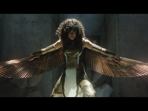 Scarlet Scarab - Fight scenes and powers from Moon Knight S01