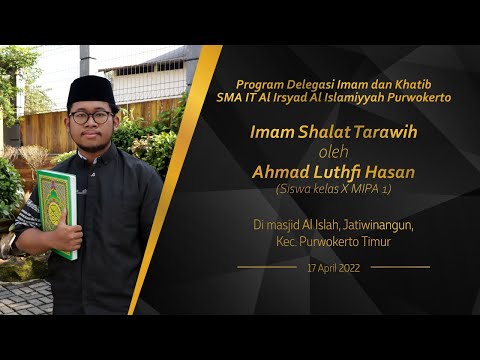 Imam Shalat Tarawih Masjid Al Islah Jatiwinangun