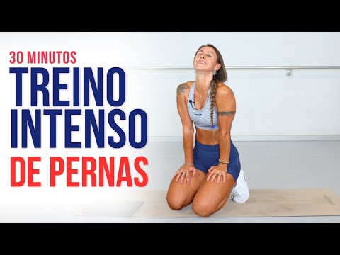 Treino Intenso para Aumentar Pernas Glúteos | em casa