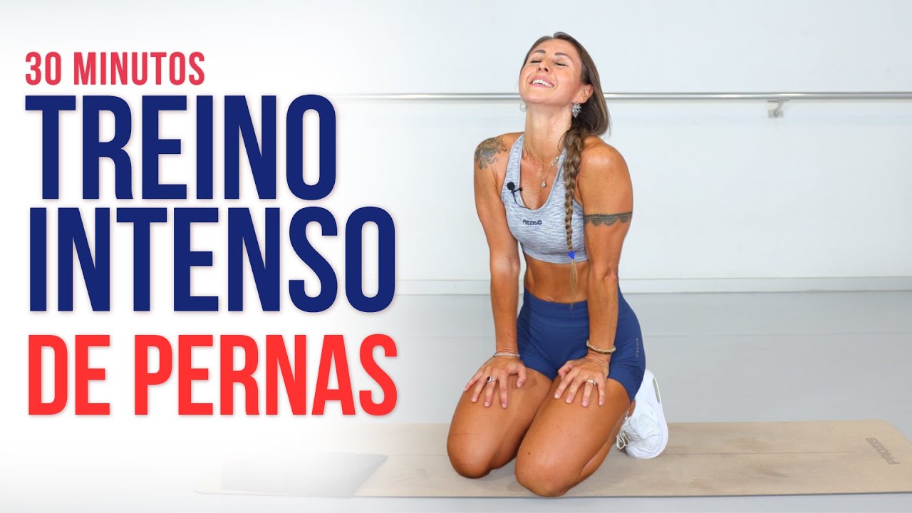 Treino Intenso para Aumentar Pernas Glúteos | em casa