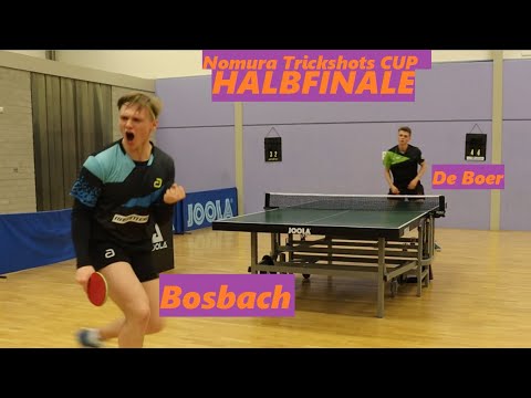 Nomura Trickshot CUP 2023 | Halbfinale  Bosbach Vs De Boer ...  Super Quali ✅ Hammer Match🔥