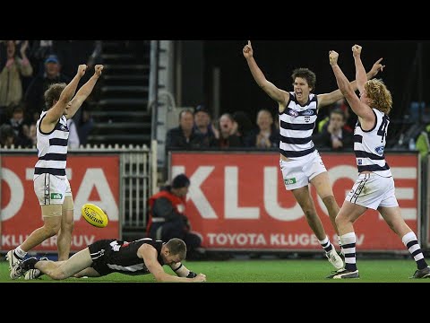 Cats v Pies prelim epic in Buckley's last game | Classic Last Two Mins | 2007 | AFL