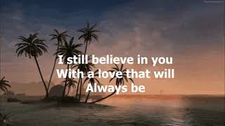 I Still Believe In You by Vince Gill - 1992 (with lyrics)