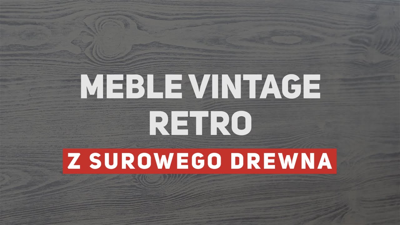 Vintage, retro - malowane, przecierane meble własnej roboty