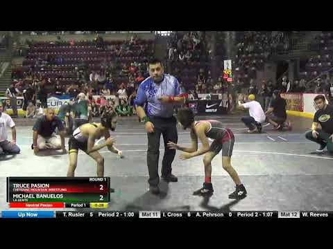 10U TB 66-69 Michael Banuelos La Gente Vs Truce Pasion Cheyenne Mountain Wrestling