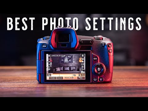 Best PHOTO Settings For Canon EOS R Camera!
