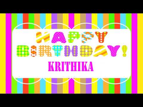 Krithika   Wishes & Mensajes - Happy Birthday