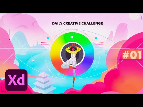 Adobe XD Daily Creative Challenge #01 | Adobe Creative Cloud